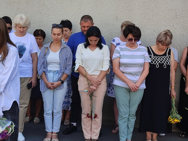 В Ізмаїлі відкрили меморіальну дошку на честь захисника України Юрія Сергєєва