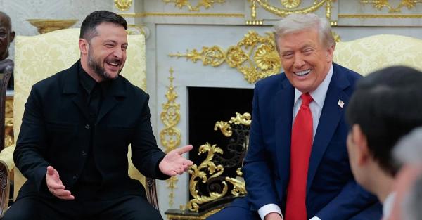 Зустріч Трампа та Зеленського тривала менше години 