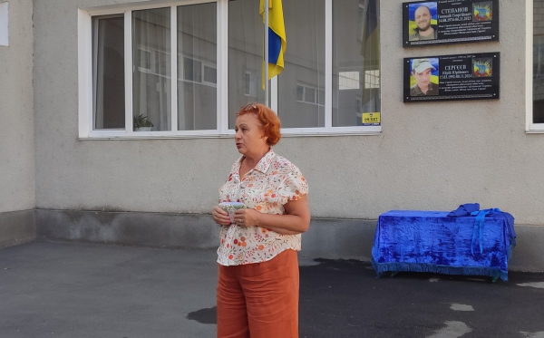 В Ізмаїлі відкрили меморіальну дошку на честь захисника України Юрія Сергєєва