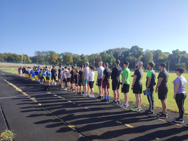 Ізмаїл долучився до всеукраїнського забігу «Шаную воїнів, біжу за героїв України»