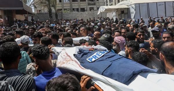 Унаслідок удару Ізраїлю по сектору Газа загинули чотири журналісти 