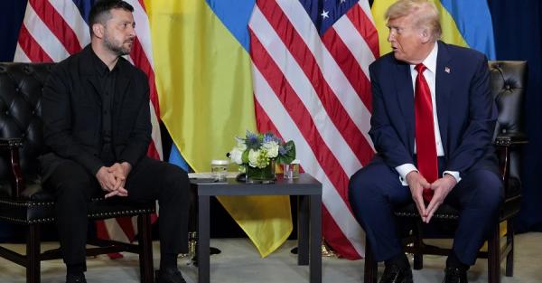 Країни НАТО повинні збивати російські літаки, - Трамп на зустрічі із Зеленським  