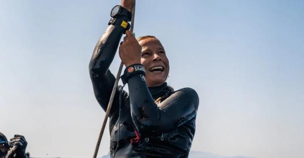 Украинка Наталья Жаркова на чемпионате мира по фридайвингу завоевала три "золота"  