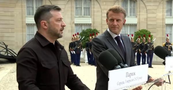 Макрон запевнив, що ЄС готовий надати Україні гарантії того ж дня, коли буде підписано мир. 