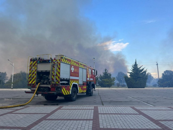 В Ізмаїлі знову масштабно горіло Леб’яже озеро В Ізмаїлі знову масштабно горіло Леб’яже озеро