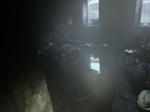 В Ізмаїлі загорівся житловий будинок, господар отримав опіки