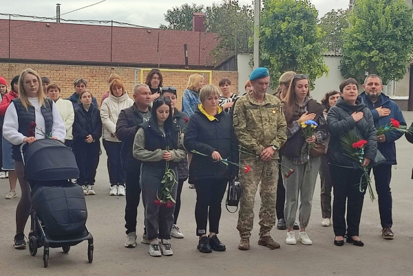 Меморіальну дошку з ім&rsquo;ям ізмаїльського захисника Сергія Шелковнікова відкрили в Ізмаїлі