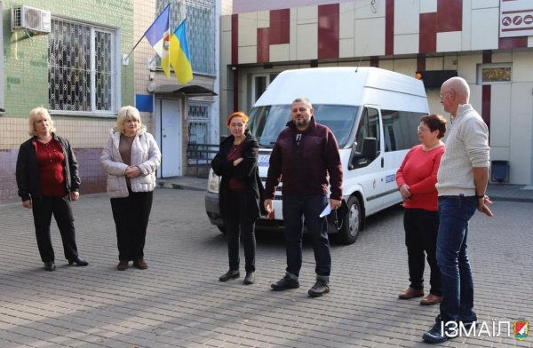 Ізмаїл безкоштовно отримав спецтранспорт - мікроавтобус для перевезення людей з інвалідністю