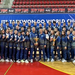 Национальная сборная по тхэквондо на чемпионате мира завоевала больше всего медалей за последние 19 лет  