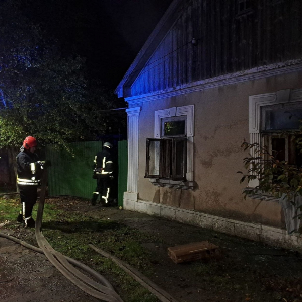 В Ізмаїлі загорівся приватний будинок