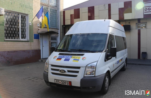 Ізмаїл безкоштовно отримав спецтранспорт - мікроавтобус для перевезення людей з інвалідністю