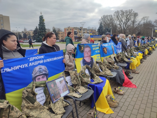 В Ізмаїлі пройшла наймасштабніша в Україні акція на підтримку родин безвісти зниклих і полонених