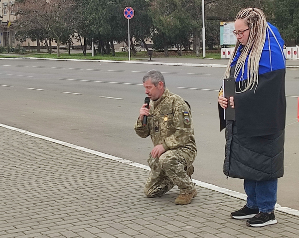 В Ізмаїлі пройшла наймасштабніша в Україні акція на підтримку родин безвісти зниклих і полонених