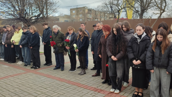 В Ізмаїлі відкрили меморіальну дошку полеглому герою Сергію Полтавському