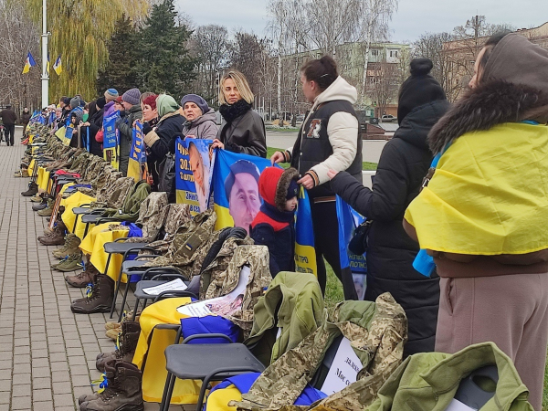 В Ізмаїлі пройшла наймасштабніша в Україні акція на підтримку родин безвісти зниклих і полонених