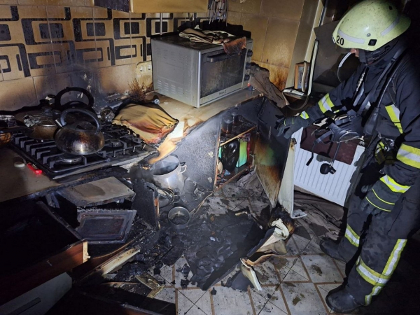 В Ізмаїлі через мікровильовку сталася пожежа