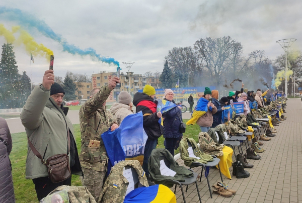 В Ізмаїлі пройшла наймасштабніша в Україні акція на підтримку родин безвісти зниклих і полонених