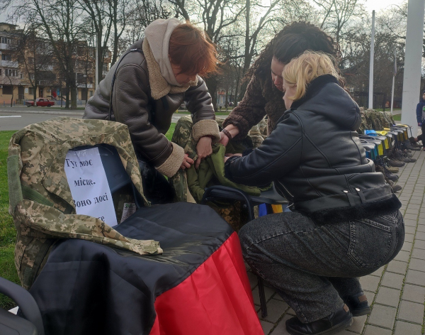 В Ізмаїлі пройшла наймасштабніша в Україні акція на підтримку родин безвісти зниклих і полонених