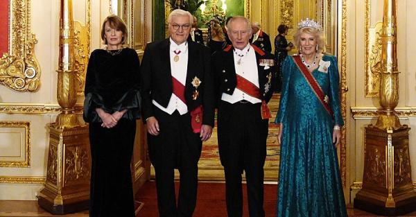Король Чарльз влаштував розкішний банкет для Штайнмаєра - серед гостей Клаудія Шиффер та Ганс Циммер 