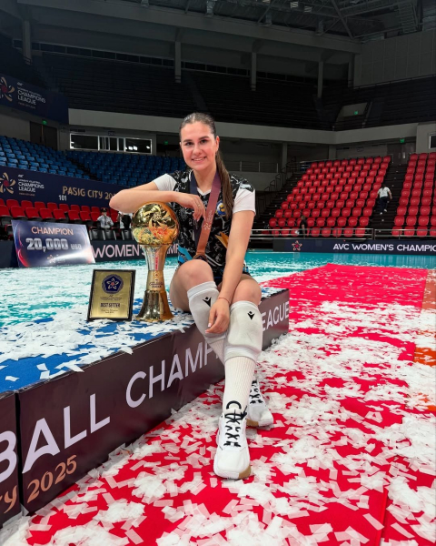 Волейболістка Дар'я Шаргородська: Бути мозком команди – це складно Волейболістка Дар'я Шаргородська: Бути мозком команди – це складно