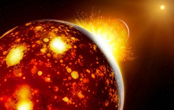 Вчені вперше відтворили хімічний склад протопланети, що створила Місяць