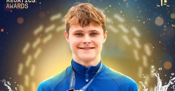Українця Середу визнали найкращим спортсменом Європи в стрибках у воду 2025 року