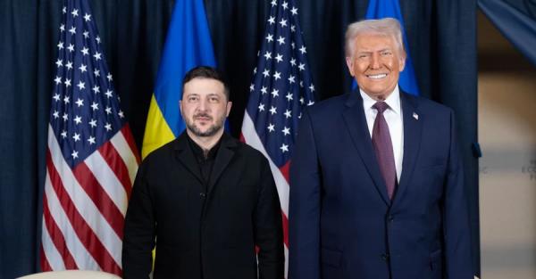Зустріч Зеленського й Трампа у Давосі закінчилася Зустріч Зеленського й Трампа у Давосі закінчилася