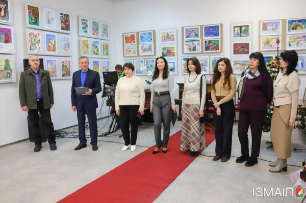 В Ізмаїлі відкрили виставку дитячої творчості &laquo;Різдвяна феєрія&raquo;