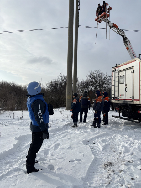 Біля ЗАЕС розпочався ремонт, для чого встановили локальне припинення вогню 