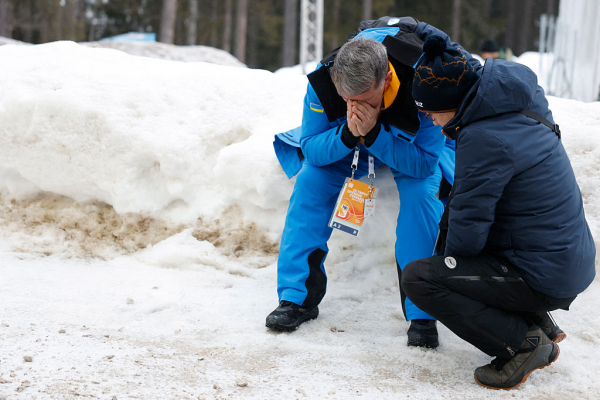 Не только шлем памяти: Владислав Гераскевич и его отец Михаил познакомили Украину со  скелетоном   