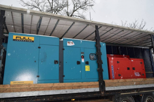 Кілія, яка залишилася без світла після атаки російських шахедів, отримала 7 потужних генераторів Кілія, яка залишилася без світла після атаки російських шахедів, отримала 7 потужних генераторів