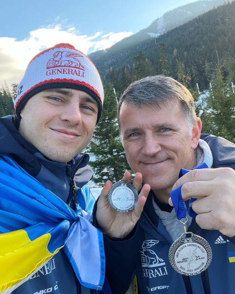 Не лише &laquo;шолом пам'яті&raquo;: Владислав Гераскевич та його батько Михайло познайомили Україну зі скелетоном 