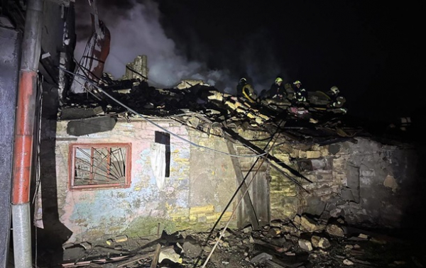 В Одессе после удара БПЛА произошел пожар