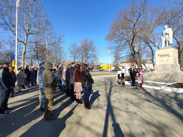 Ізмаїл відзначив 212-ту річницю з Дня народження Тараса Шевченка Ізмаїл відзначив 212-ту річницю з Дня народження Тараса Шевченка