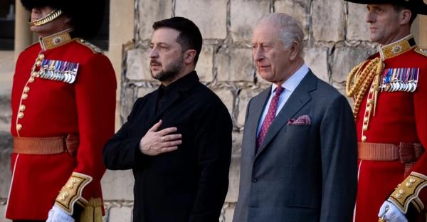 Зеленський прибув до Лондона 