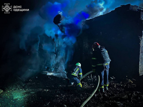 Вночі росія знову обстріляла Ізмаїл шахедами: без світла залишилися понад 7 тисяч абонентів