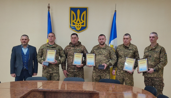 В Ізмаїлі привітали нацгвардійців В Ізмаїлі привітали нацгвардійців