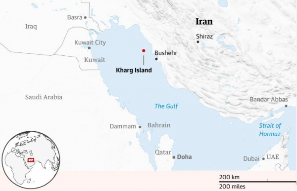 Де Трамп нападе на Іран: чому заборонений острів Харк може стати головною метою атаки 
