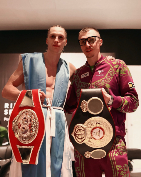 Директор команди Усика Сергій Лапін  про бокс у Києві, майбутнє брата Даніеля та дебют у профі Хижняка