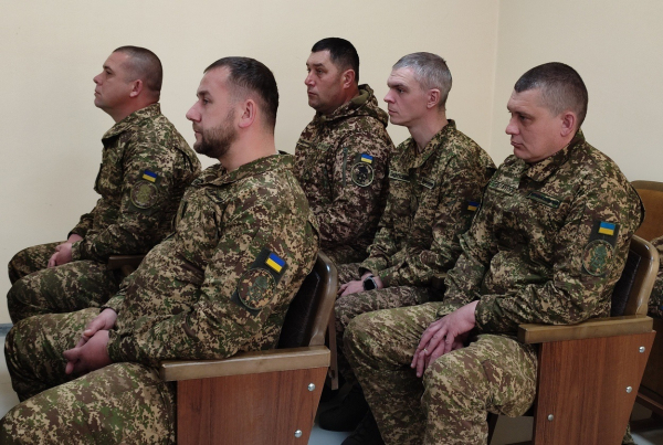 В Ізмаїлі привітали нацгвардійців В Ізмаїлі привітали нацгвардійців