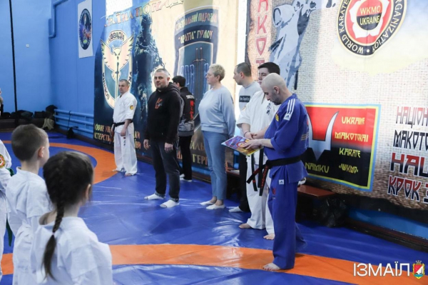 В Ізмаїлі пройшли навчально-тренувальні збори та атестаційне тестування з Макотокай карате