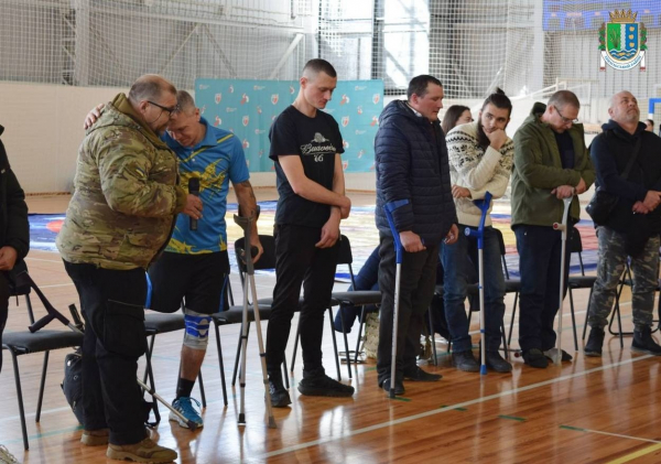 В Ізмаїлі відкрився Спортивний простір єдності: ветерани війни долучилися до адаптивних видів спорту