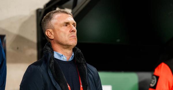 Сергея Реброва уволили с должности тренера сборной по футболу  