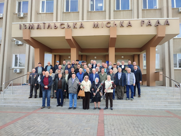 40 років потому: в Ізмаїлі пам&rsquo;ятними медалями нагородили ліквідаторів аварії на ЧАЕС