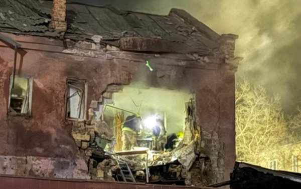 В Одессе БПЛА попали в жилые дома