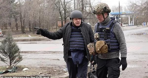 Борис Джонсон відвідав позиції ЗСУ на Запоріжжі 
