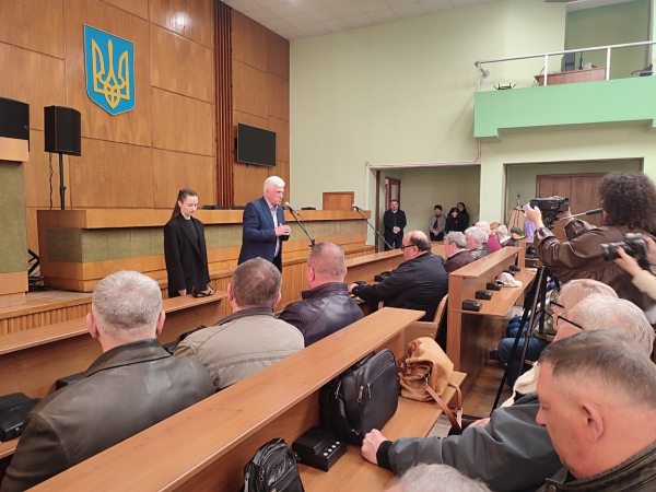 40 років потому: в Ізмаїлі пам&rsquo;ятними медалями нагородили ліквідаторів аварії на ЧАЕС