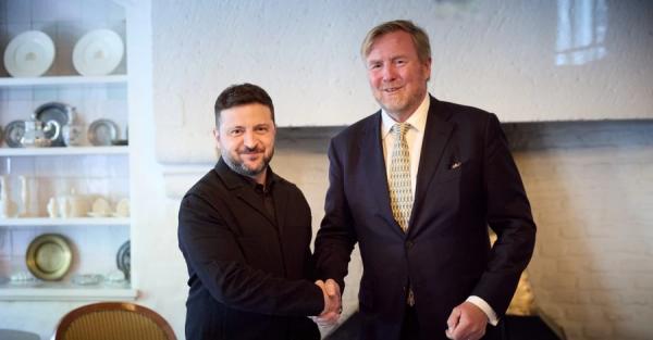 Зеленський провів зустріч із королем Нідерландів 