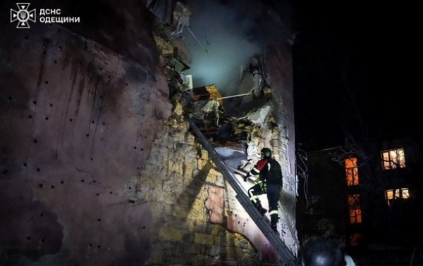 Одесса под массированной атакой БПЛА