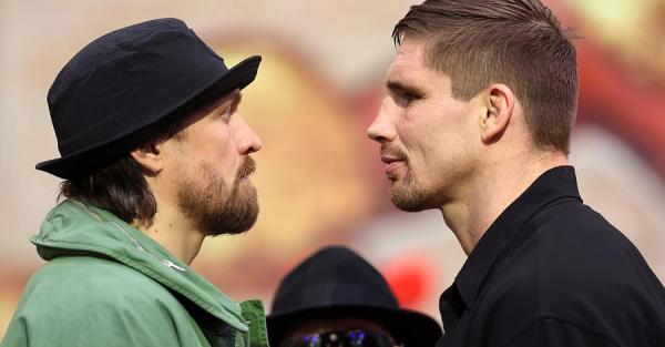 Усик та Верховен провели першу дуель поглядів у Лондоні 